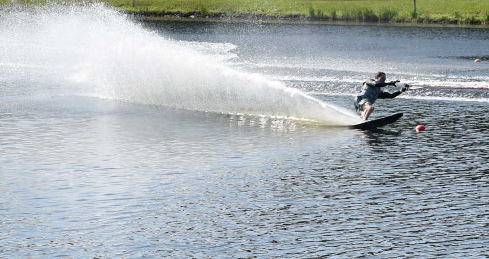 EJ is on the course